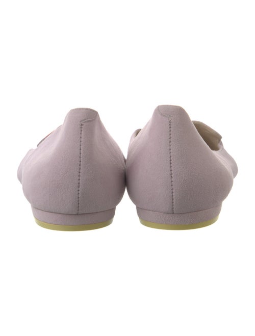 Sophia Webster Suede Printed Ballet Flats