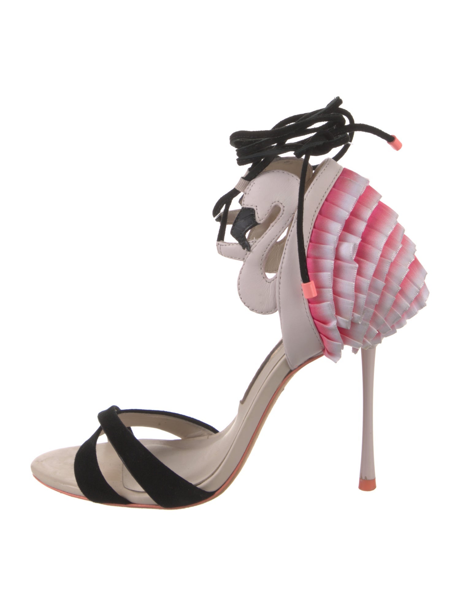 Sophia Webster Suede Printed Sandals