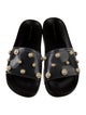Sophia Webster Rubber Crystal Embellishments Slides