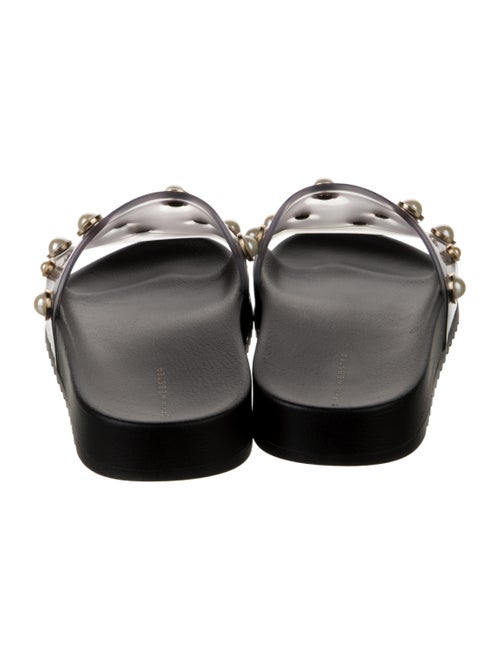 Sophia Webster Rubber Crystal Embellishments Slides