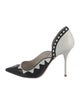 Sophia Webster Leather Printed D'Orsay Pumps