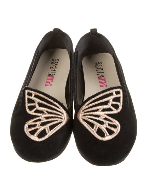 Sophia Webster Girls' Suede Ballet Flats