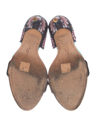 Sophia Webster Patent Leather Printed Sandals