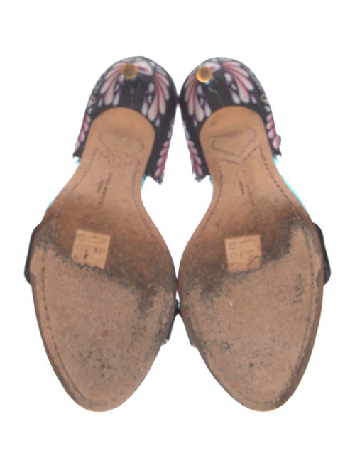 Sophia Webster Patent Leather Printed Sandals