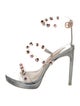 Sophia Webster PVC Crystal Embellishments Sandals