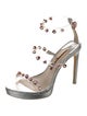 Sophia Webster PVC Crystal Embellishments Sandals
