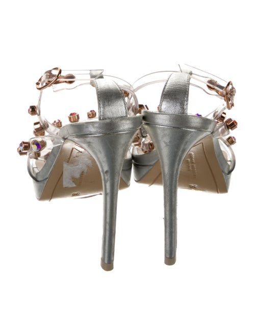 Sophia Webster PVC Crystal Embellishments Sandals