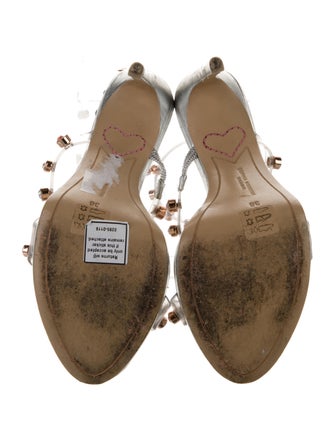 Sophia Webster PVC Crystal Embellishments Sandals