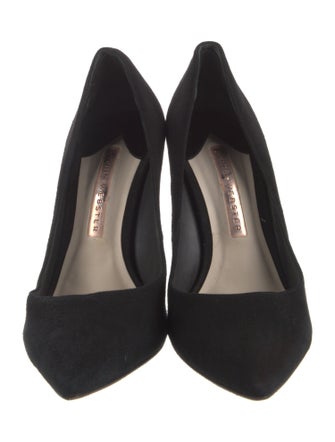 Sophia Webster Suede Crystal Embellishments Pumps