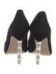 Sophia Webster Suede Crystal Embellishments Pumps