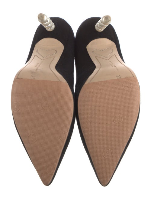 Sophia Webster Suede Crystal Embellishments Pumps