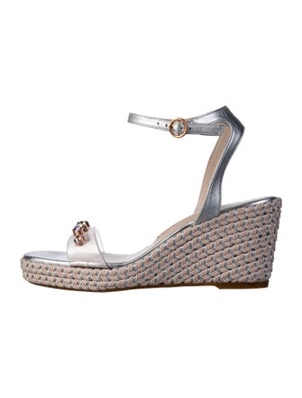 Sophia Webster PVC Crystal Embellishments Espadrilles