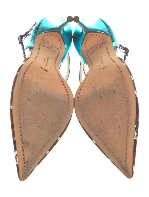 Sophia Webster Animal Print T-Strap Pumps