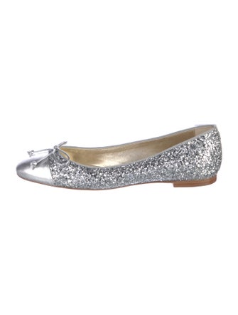 Sophia Webster Glitter Glitter Accents Ballet Flats