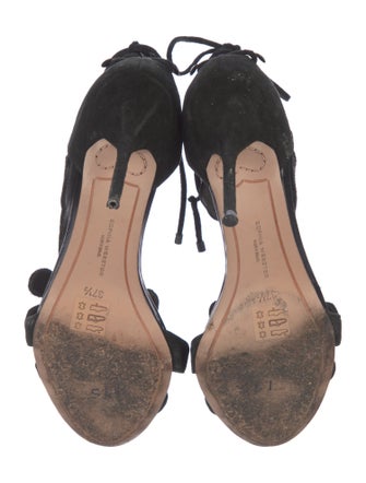 Sophia Webster Suede Gladiator Sandals