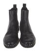 Sophia Webster Leather Glitter Accents Chelsea Boots