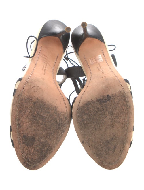 Sophia Webster Mesh Colorblock Pattern Sandals