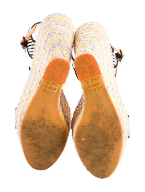 Sophia Webster Suede Printed Espadrilles