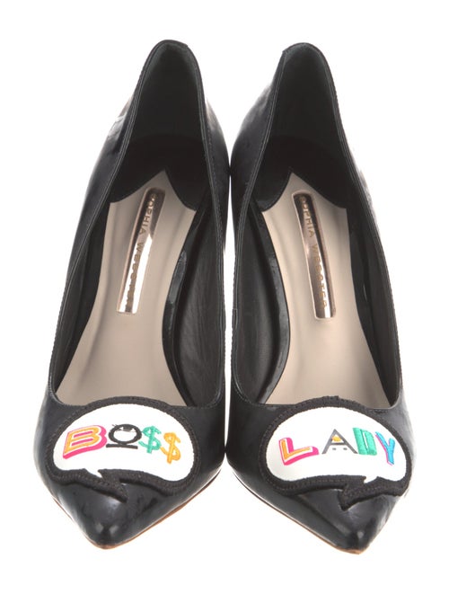 Sophia Webster Patent Leather Printed Pumps