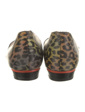 Sophia Webster PVC Animal Print Ballet Flats