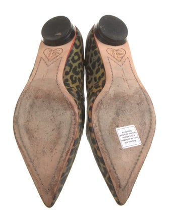 Sophia Webster PVC Animal Print Ballet Flats