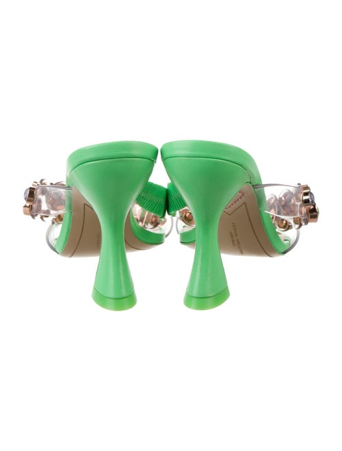 Sophia Webster PVC Crystal Embellishments Slides