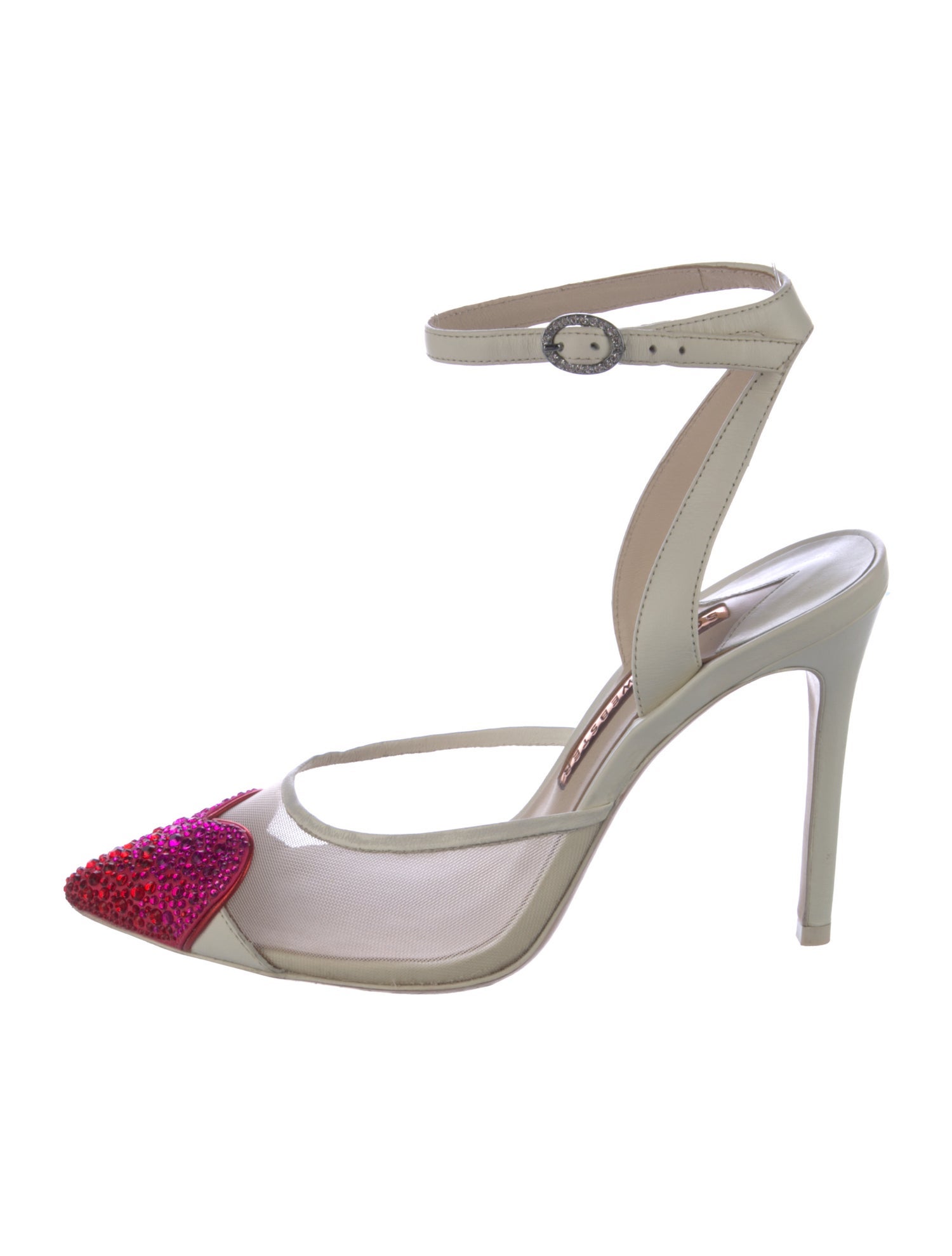Sophia Webster Leather Slingback Pumps