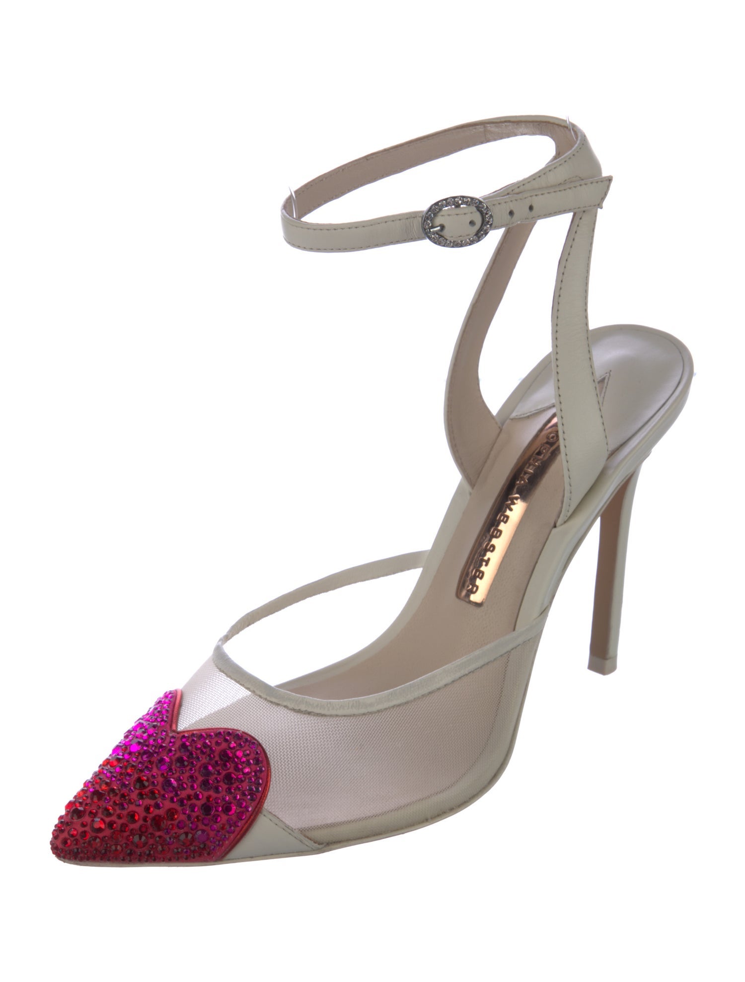 Sophia Webster Leather Slingback Pumps