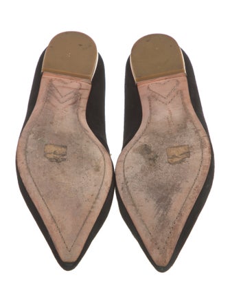 Sophia Webster Suede Embroidered Accent Flats