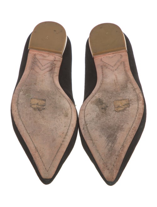 Sophia Webster Suede Embroidered Accent Flats