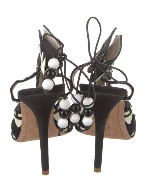 Sophia Webster Suede Printed Sandals