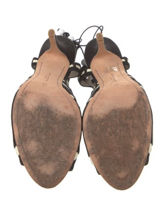 Sophia Webster Suede Printed Sandals