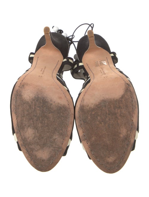 Sophia Webster Suede Printed Sandals