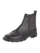 Sophia Webster Leather Glitter Accents Chelsea Boots