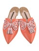Sophia Webster Leather Tassel Accents Mules