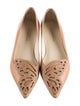 Sophia Webster Leather Studded Accents Ballet Flats