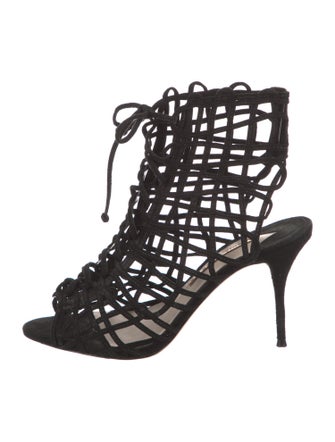 Sophia Webster Suede Gladiator Sandals