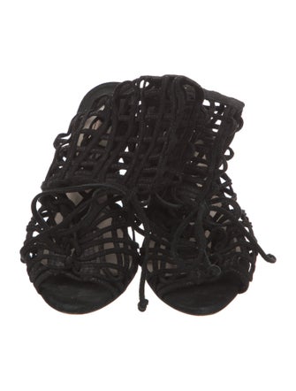 Sophia Webster Suede Gladiator Sandals