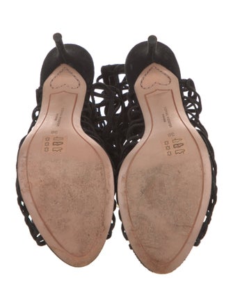 Sophia Webster Suede Gladiator Sandals