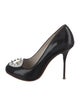Sophia Webster Patent Leather Embroidered Accent Pumps