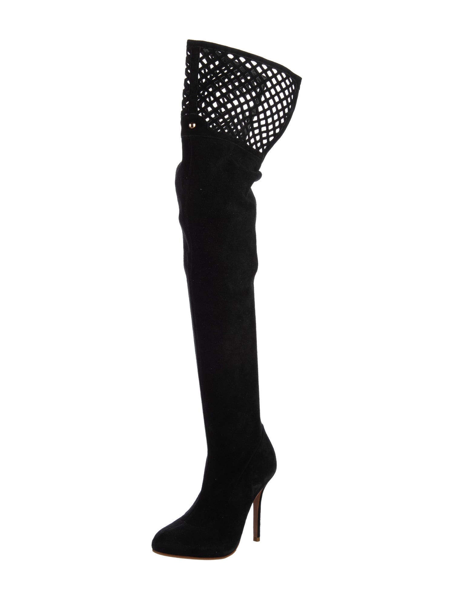 Sophia Webster Suede Lasercut Accents Boots