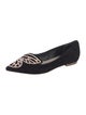 Sophia Webster Suede Printed Flats