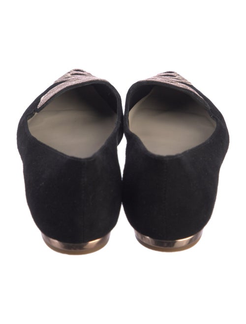 Sophia Webster Suede Printed Flats