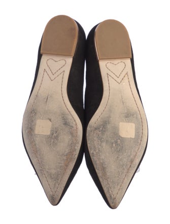 Sophia Webster Suede Printed Flats