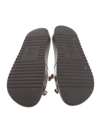 Sophia Webster Rubber Crystal Embellishments Slides