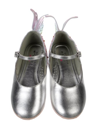 Sophia Webster Leather Butterfly Ballet Flat