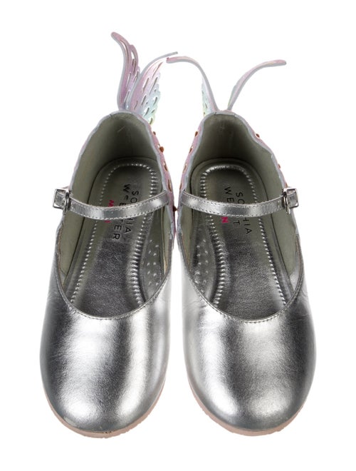 Sophia Webster Leather Butterfly Ballet Flat