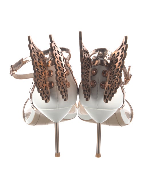 Sophia Webster Leather Printed D'Orsay Pumps