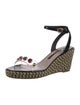 Sophia Webster Leather Patterned Espadrilles