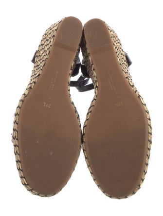 Sophia Webster Leather Patterned Espadrilles